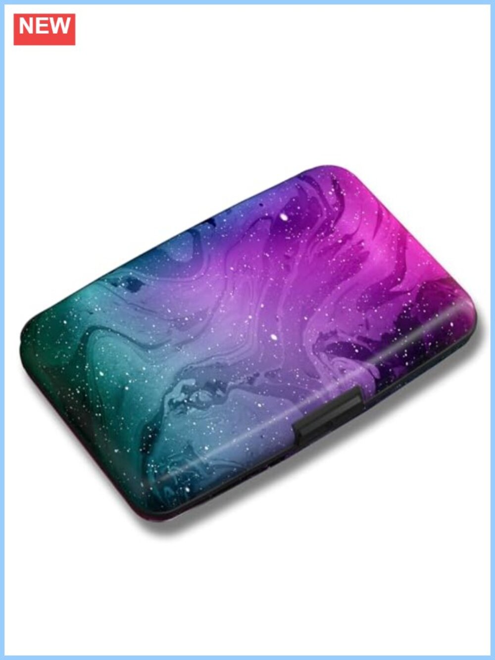 RFID Blocking Aluminum Credit Card Holder Mini Wallet Slim Hard Case